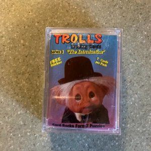 1992 Trolls Series One Trading Cards Set